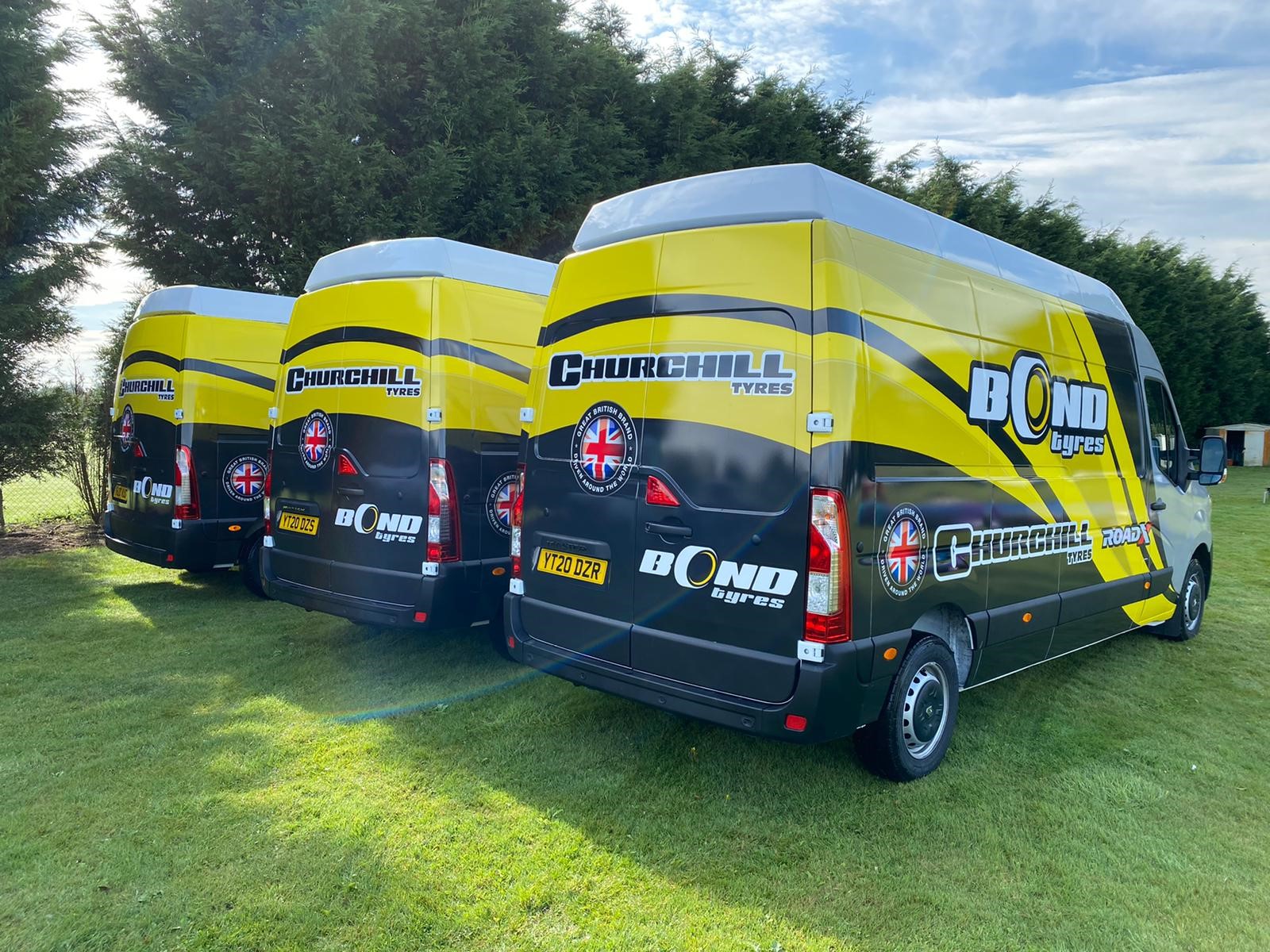 Completed van	